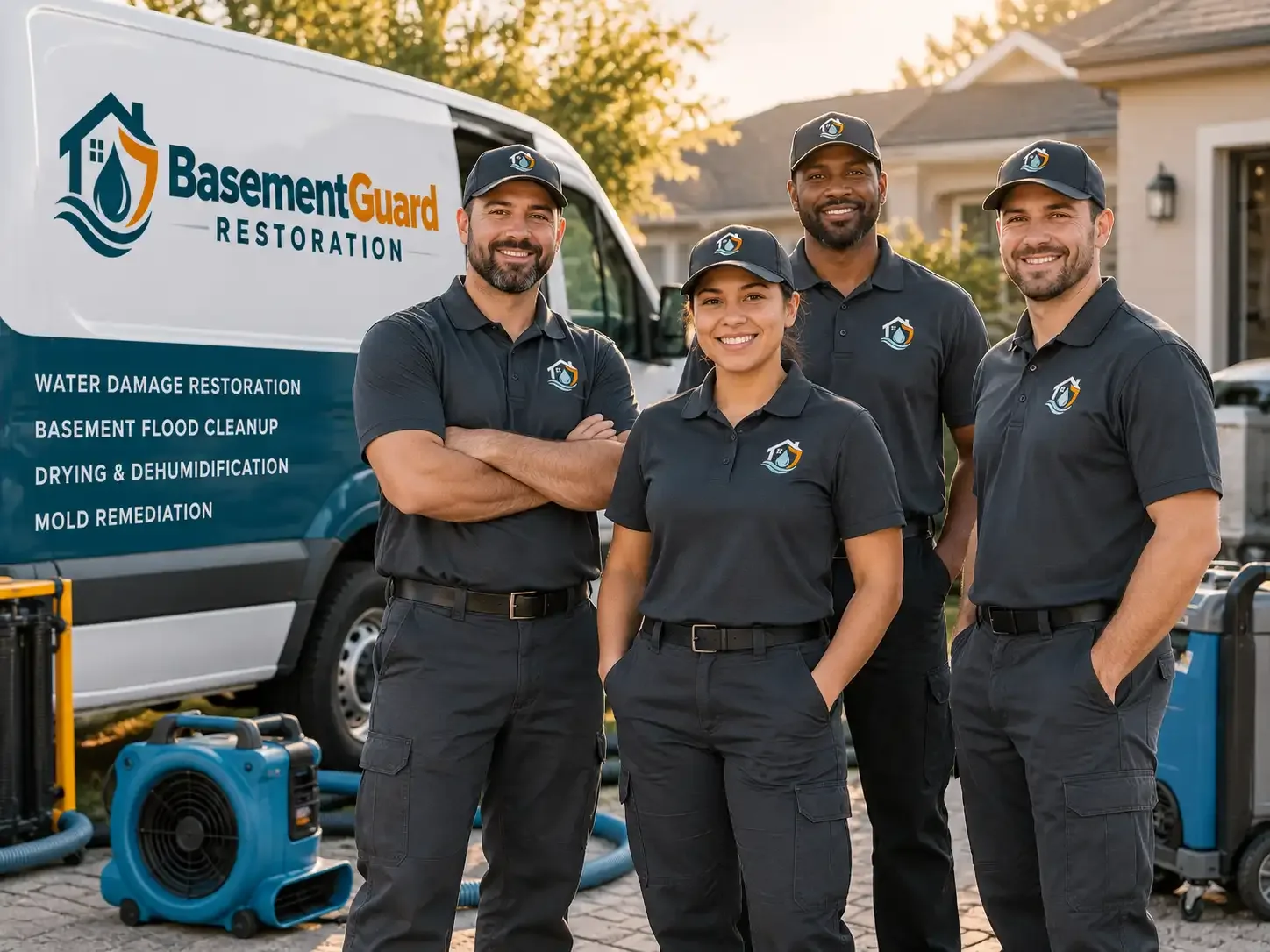 Basement Water Damage Restoration company in Cost, TX